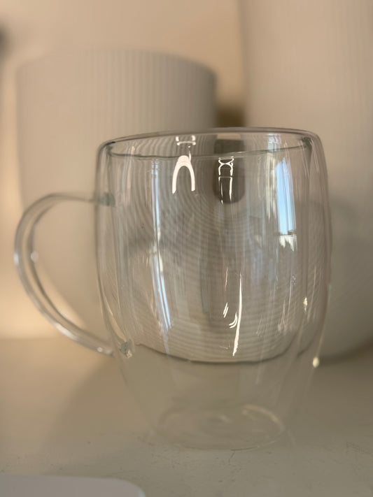 12oz Snow Globe Glass Mugs – New